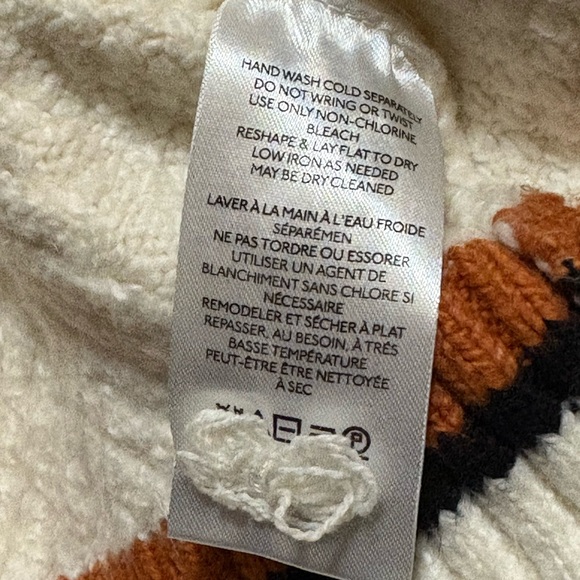 Anthropologie Maeve Willa Cable-Knit Sweater Vest Sz. Large - Picture 13 of 13